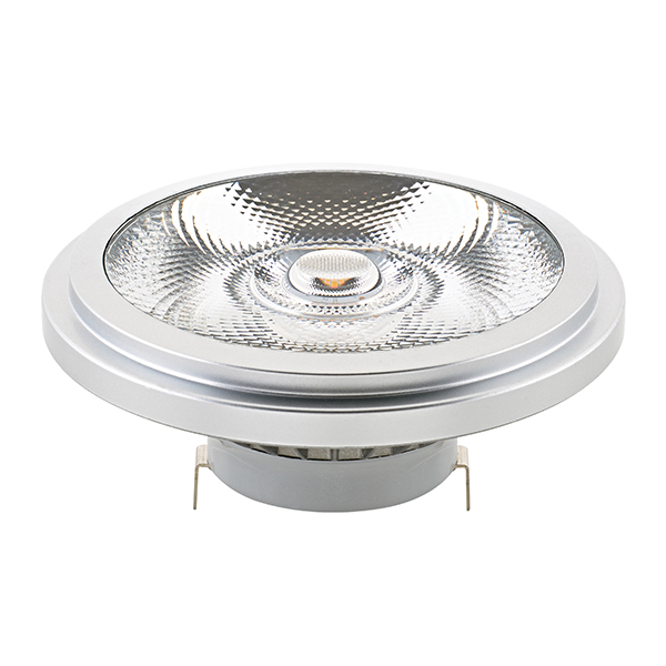61797 LED Reflektor LUXAR AR111 G53 7,4W 450lm 2700K dimmbar 11,1x11,1x5,5cm