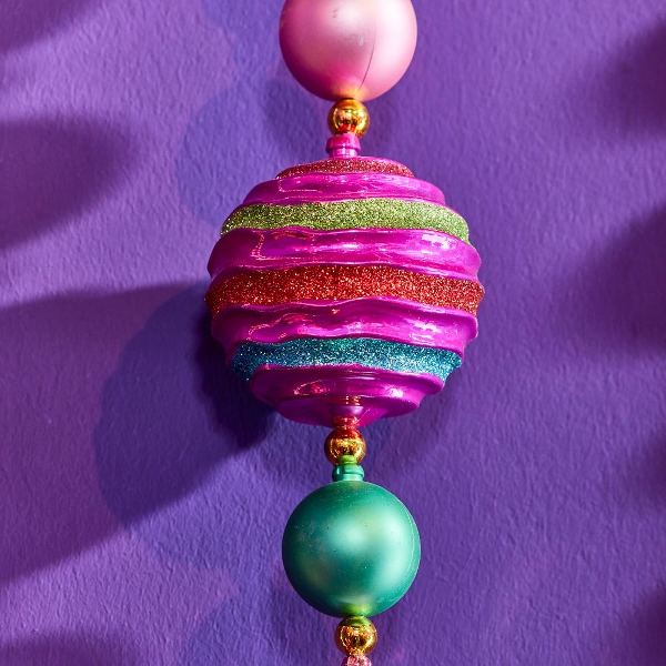 Kugelgirlande SHINE Mehrfarbig  270x8x8 cm