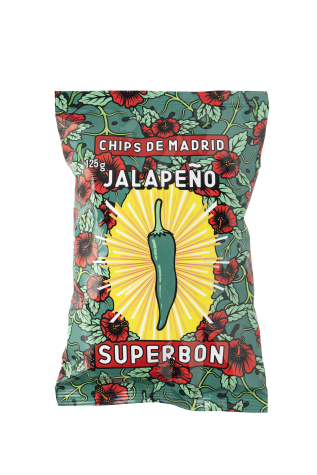 Superbon Chips JALAPENPO 125g 