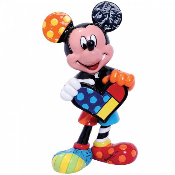 2304545-6006085-2-3-560 Minifigur MINI MICKEY MOUSE mit Herz by Britto 9x4,5x7,5cm