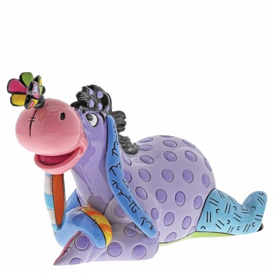 1777800-6001309-2-3-560 Minifigur I-AAH Eeyore mit Schmetterling by Britto 7x6x11cm