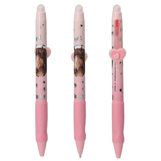 Miss Melody Radierbarer Gelstift lila blau rosa 