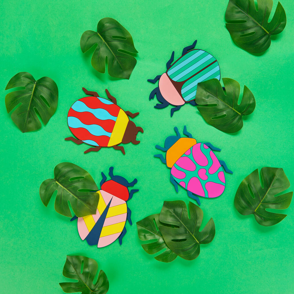 Untersetzer 4er-Set THE BEETLES Spülmaschinenfest rutschfeste Grundlage 10x14x0,4cm Untersetzer 4er-Set THE BEETLES Spülmaschinenfest rutschfeste Grundlage 10x14x0,4cm