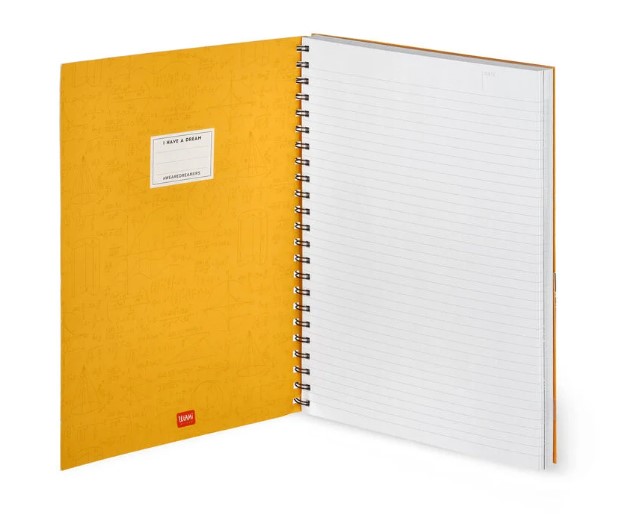 16eMCIbR97ygRX 3-in-1 Notebook mit Spiralbindung - Maxi A4 - 22x29,5cm 204 Seiten Genius