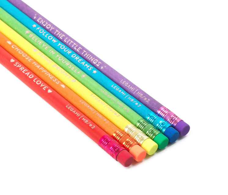 4dEJCNxzykfaBk HB-Bleistifte - Happiness for Every Day 6er Set aus Recycling-Papier