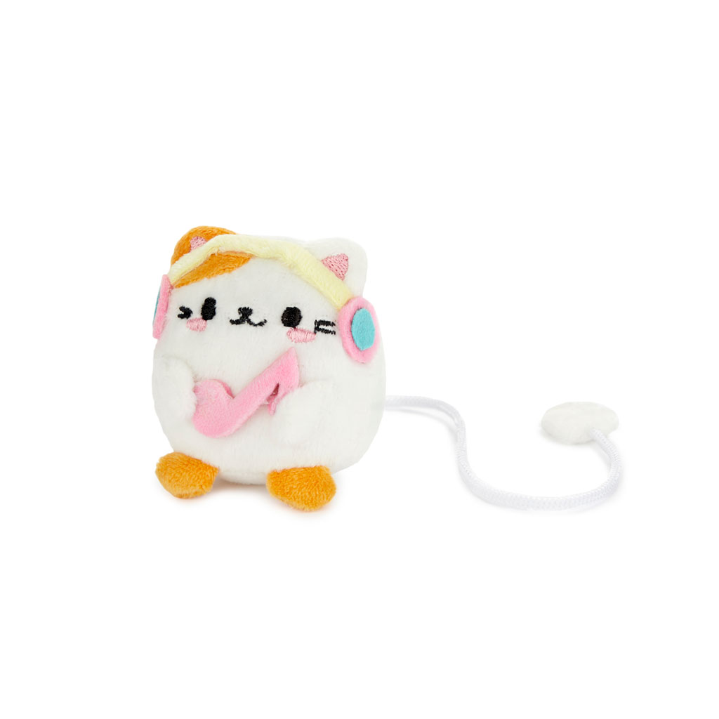 Buchzeichen FLUFFY KAWAII MELODY Weiß Lesezeichen 6x6x5cm