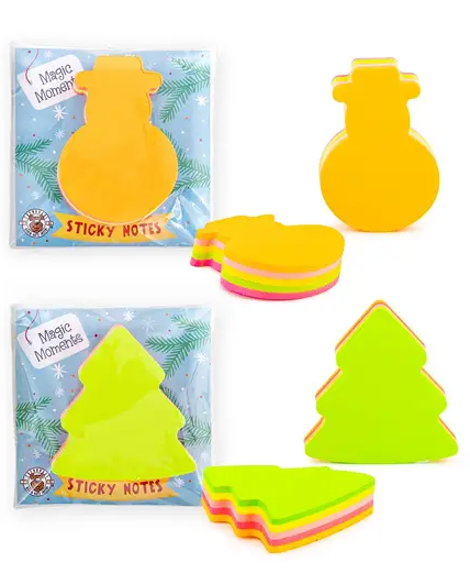  MAGIC MOMENTS Weihnachten Sticky Notes Mini Blöckchen 100 Blatt 5,7x0,7x5,7cm
