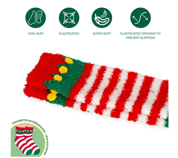 Non Slip Socks - It's a Match - Elf