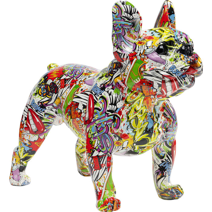 61788 Dekofigur COMIC DOG Bunt 40x50x24cm