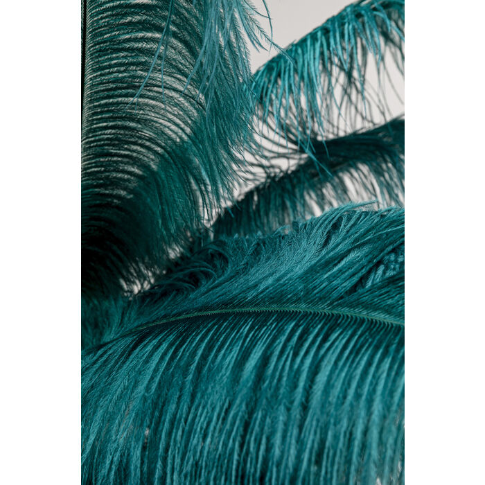 Stehleuchte FEATHER PALM Straußenfeder Grün E27 65x65x165cm
