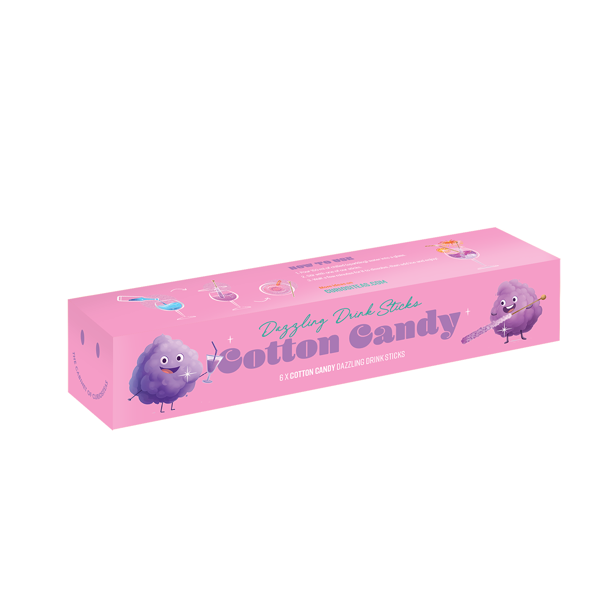 Zuckerwatte Drink MAGICAL (6 Sticks in einer Box) Zuckerwatte Drink MAGICAL (6 Sticks in einer Box)