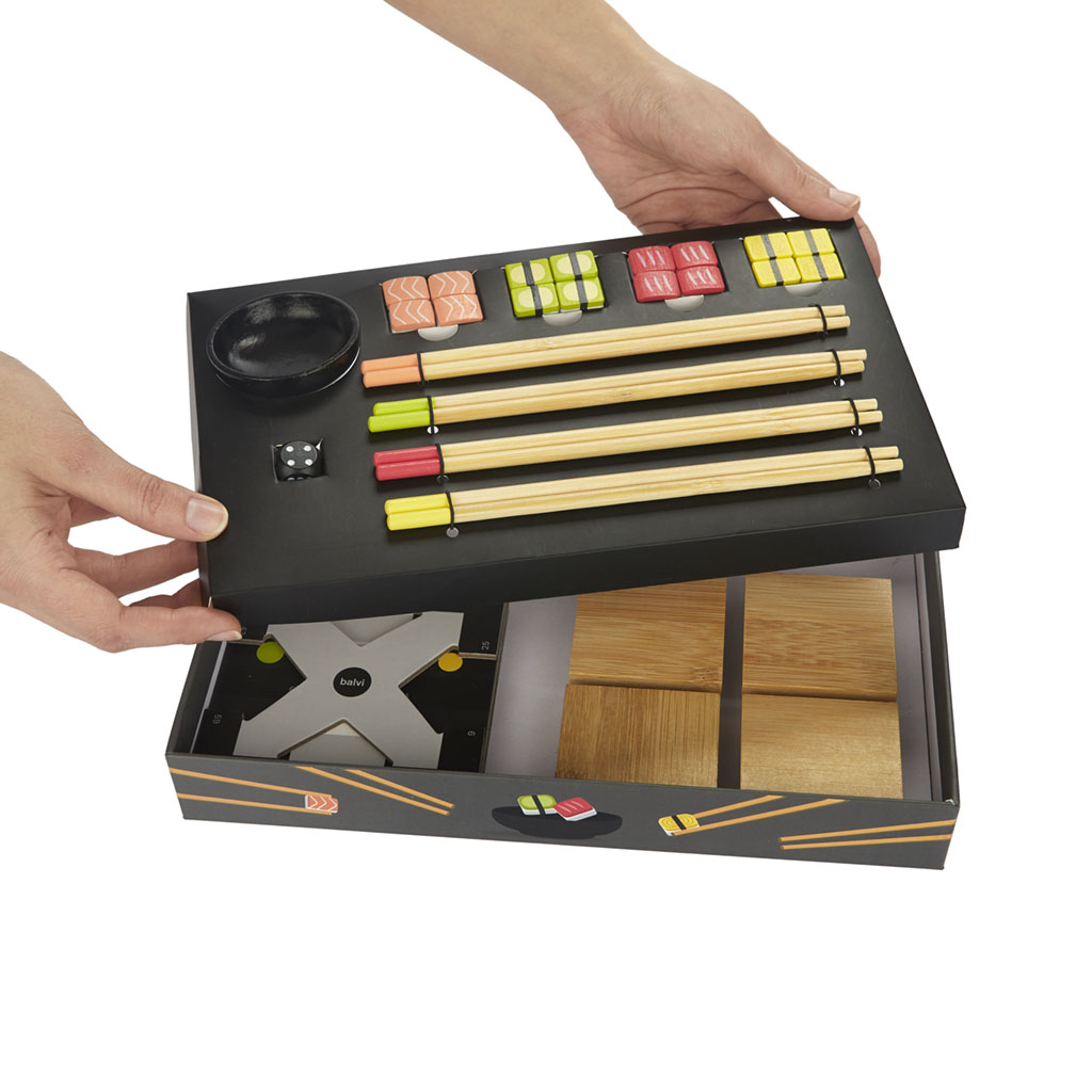 Brettspiel LUDOSHI Mensch-ärgere-dich-nicht Holz 23-teilig 24x16x4cm