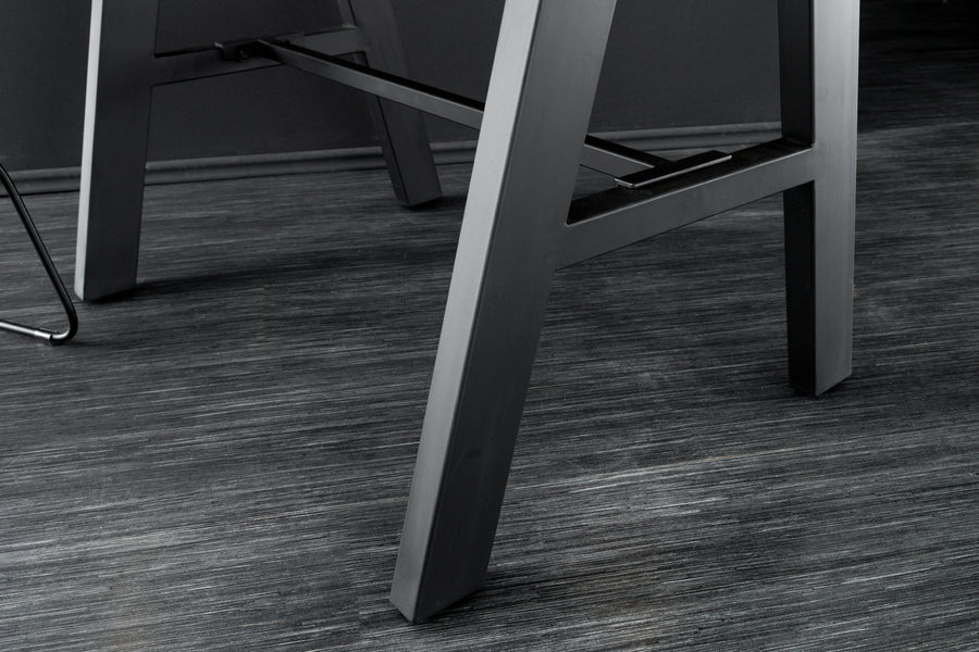 Bartisch MAMMUT Akazienholz Schwarz 83x120x106cm Bartisch MAMMUT Akazienholz Schwarz 83x120x106cm