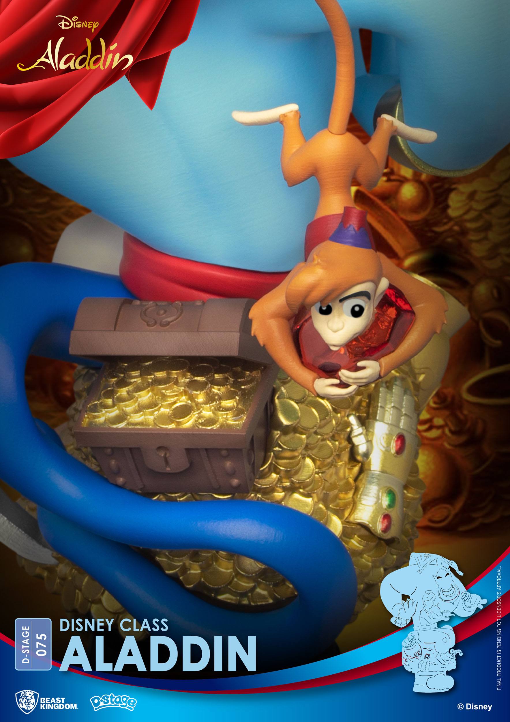 7rLcYcT5VTB6FH Disney Class Series D-Stage Sammlerstück Diorama "Aladdin" 15cm PVC