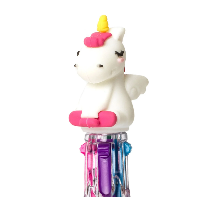 2oyG2p3snzoUDi Mini-Mehrfarbkulli Mini Magic Rainbow Einhorn Unicorn 4-farbig