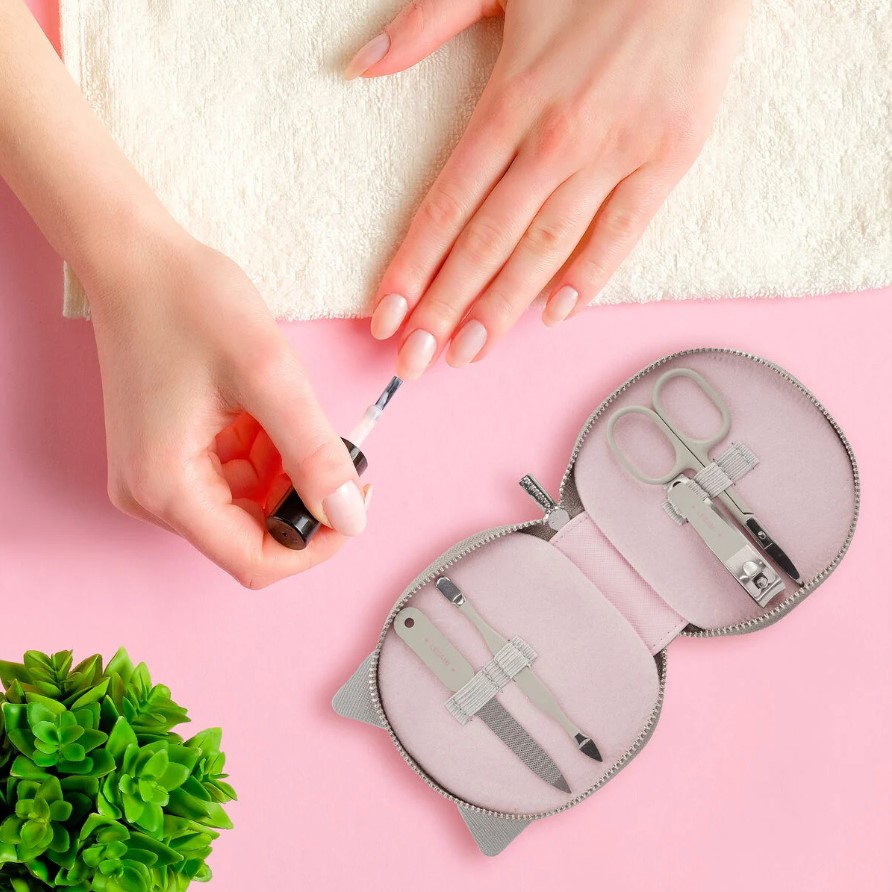 2wDLPIkAep08ti Maniküre-Set - But First, Nails! Kitty Meow Katze