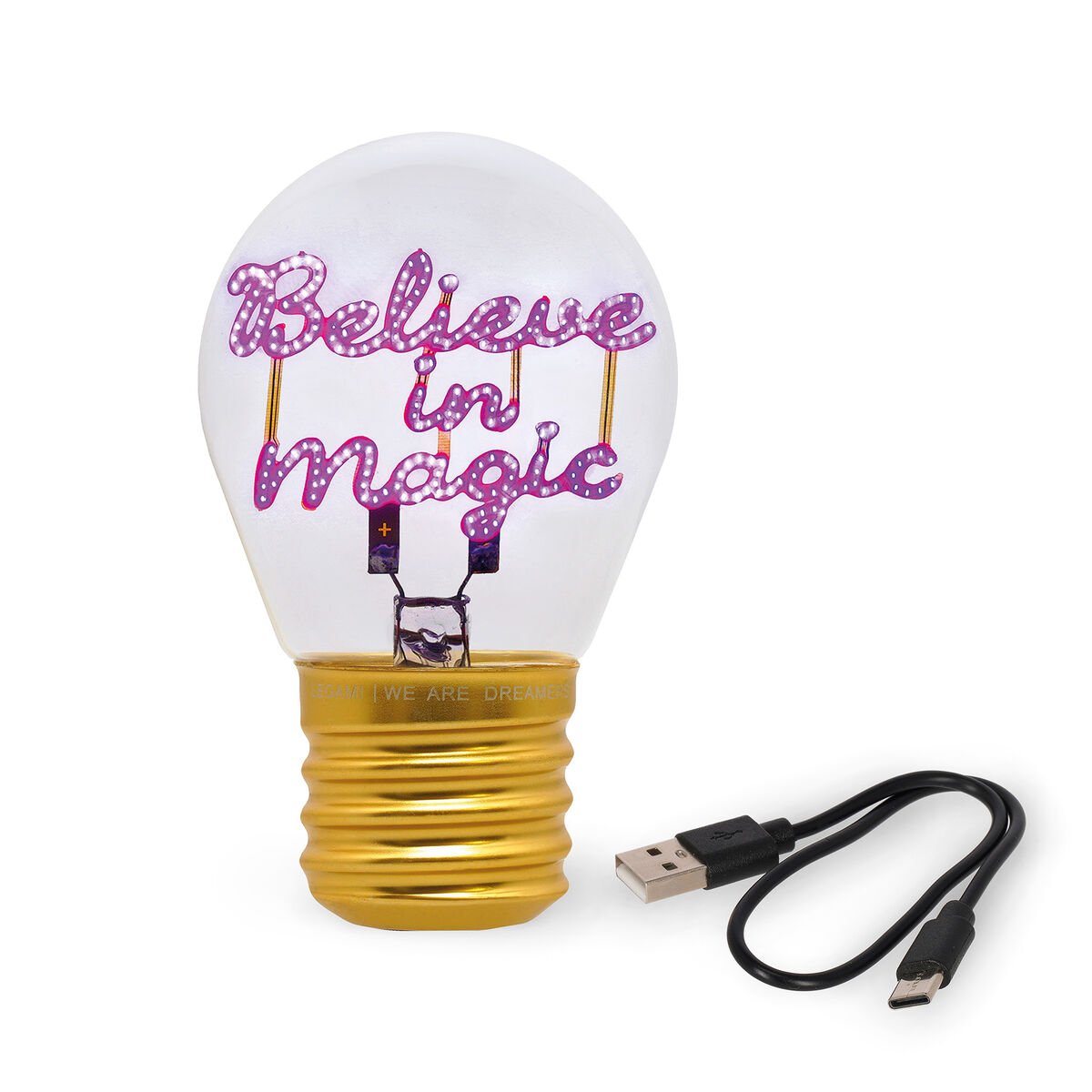 Tischlampe in Glühbirnenform - Bulb Fiction - Believe in Magic Tischlampe in Glühbirnenform - Bulb Fiction - Believe in Magic