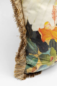 Kissen PARROTS LIFE Gold Weiß 15x45x45cm Kissen PARROTS LIFE Gold Weiß 15x45x45cm