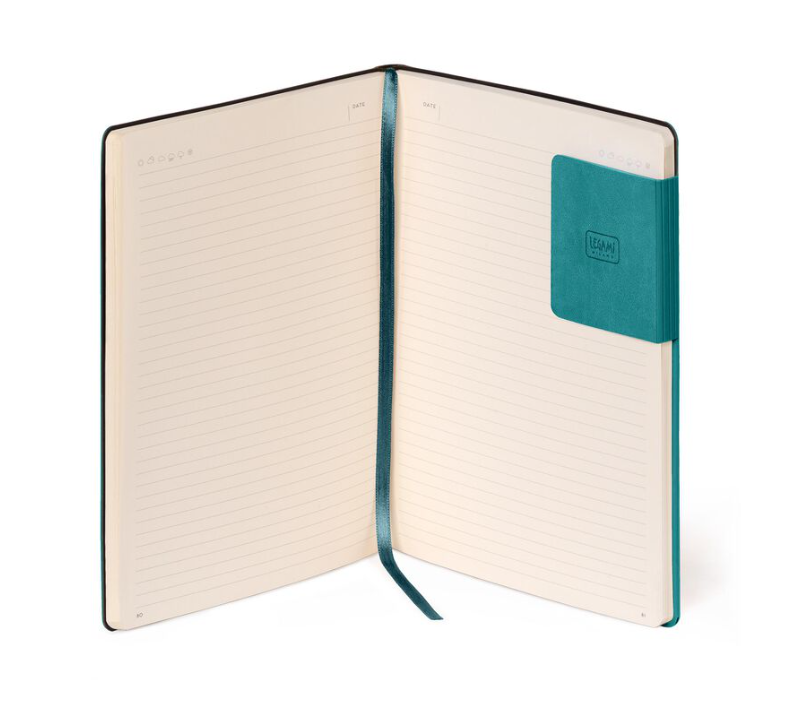 4B9dSQqIHjAw7a Liniertes Notizbuch - Large - My Notebook 17,5x24,3cm 192 nummerierte Seiten Malachite Green Grün