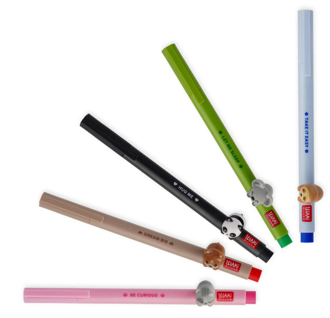 3H8DjdsXGabLrc Gelstift Lovely Friends mit abnehmbarer Panda-Figur 0,5