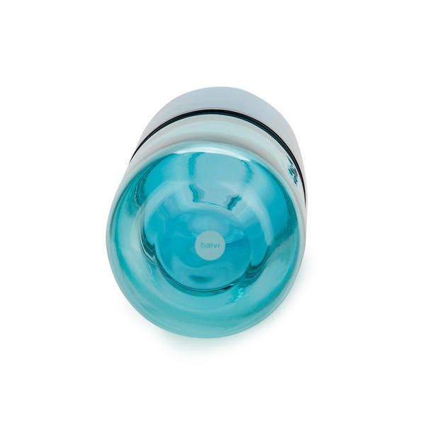 Flasche mit Glas WATER PILL Glas 550ml 7x7x19,8cm