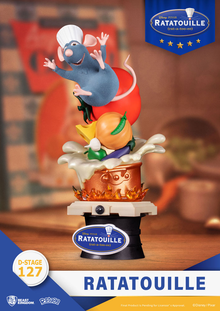 Disney D-Stage Diorama RATATOUILLE PVC 14,8x14,8x16cm Disney D-Stage Diorama RATATOUILLE PVC 14,8x14,8x16cm