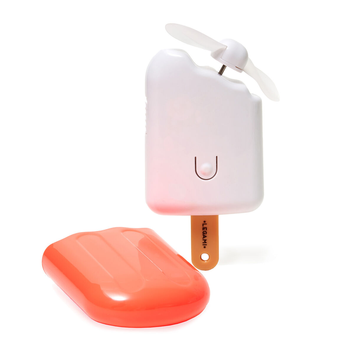 Tragbarer Mini-Ventilator - Mini Fan - Eis am Stiel 2,5x6x12cm