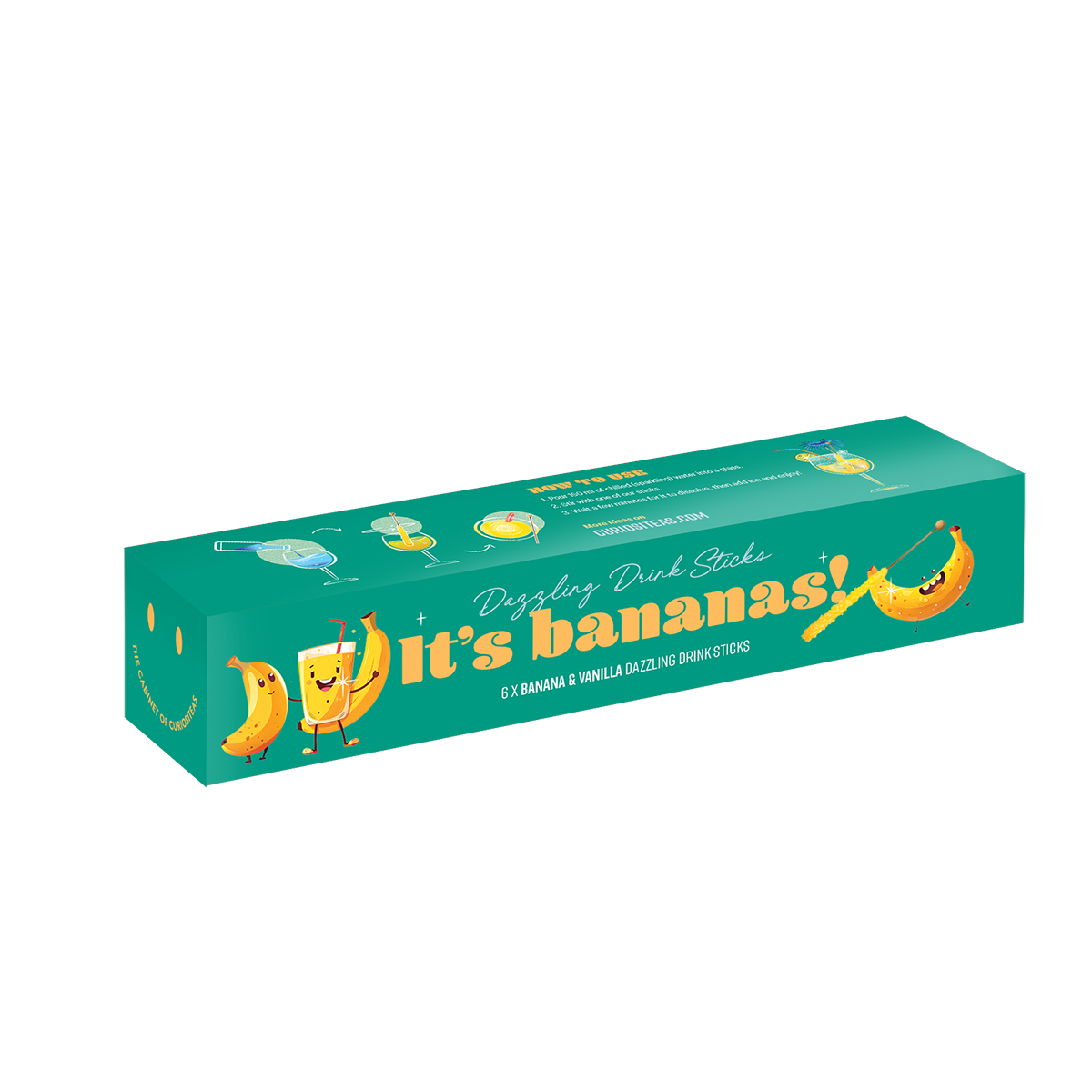 Bananen Drink MAGICAL (6 Sticks in einer  Box)  Bananen Drink MAGICAL (6 Sticks in einer  Box)