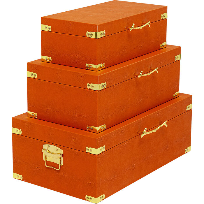 IMG_0322 Box Noah 3er Set Orange 20x56x3cm