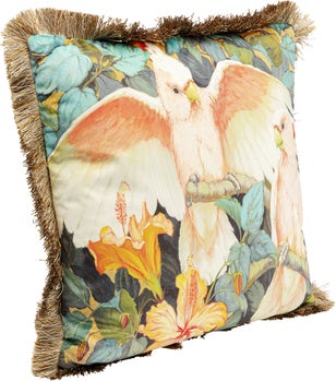 Kissen PARROTS LIFE Gold Weiß 15x45x45cm Kissen PARROTS LIFE Gold Weiß 15x45x45cm
