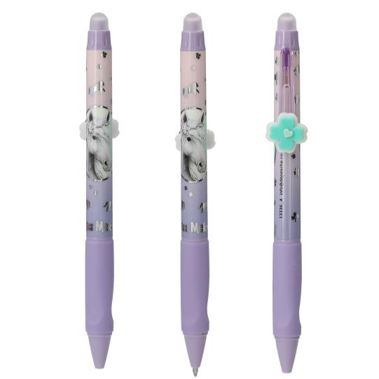 Miss Melody Radierbarer Gelstift lila blau rosa 