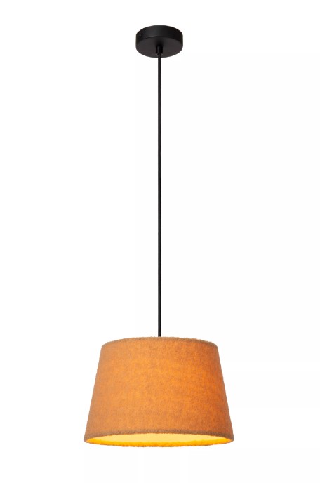 Pendelleuchte WOOLLY Baumwolle E27 dimmbar 28x28x150cm