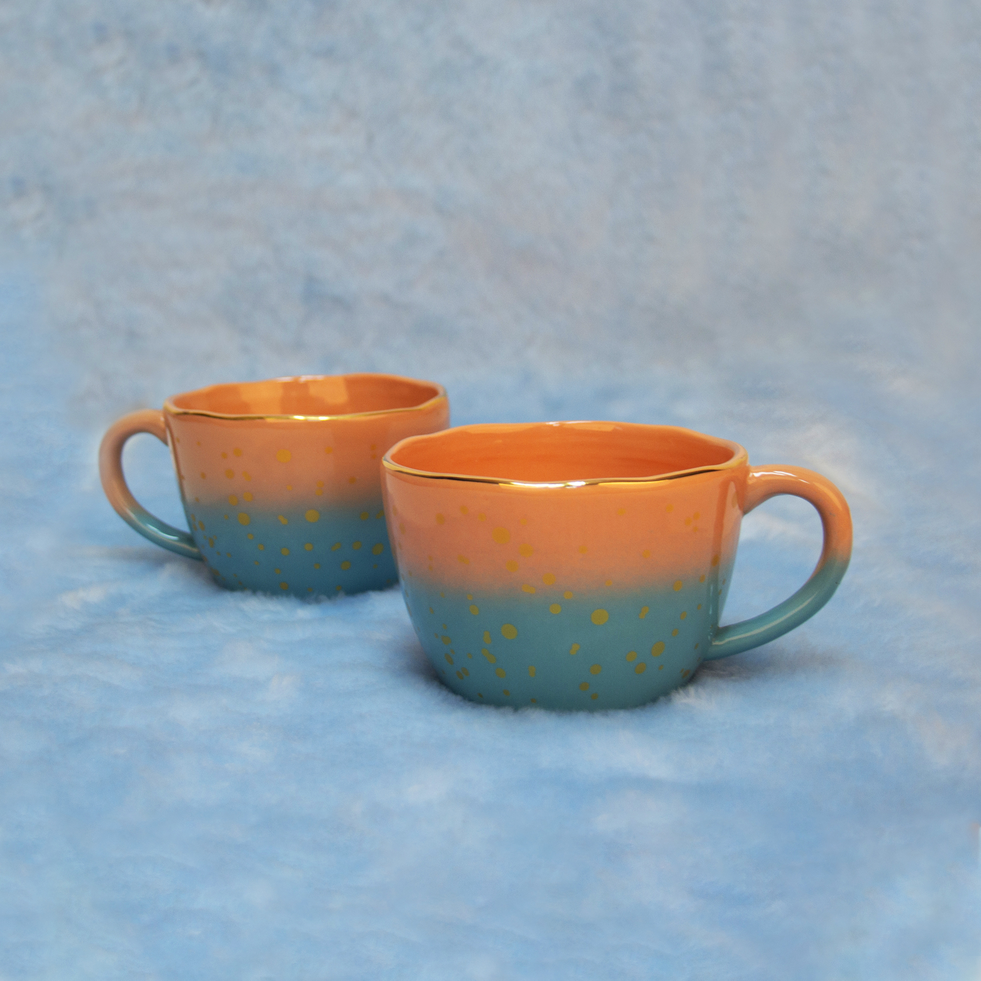 Tasse IRREGULAR Porzellan Krumm 7,8x7,8x15,5cm