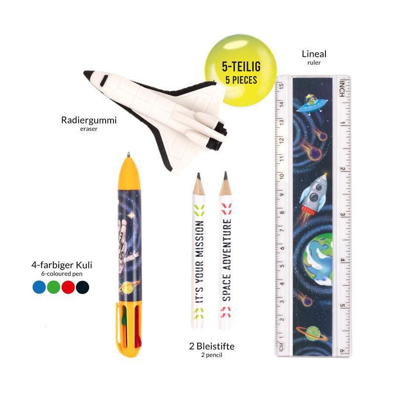 1dOHYBAmWLNq7K SPACE ADVENTURE Schreibset 5tlg.