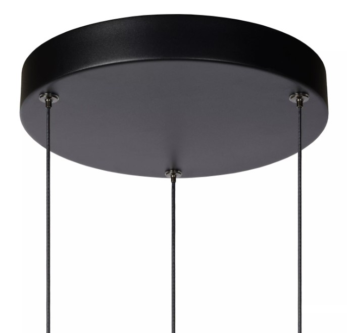 5-1 Pendelleuchte MARGARY Aluminium 3x4W 433lm 2700K Warmweiß 28x28x169cm