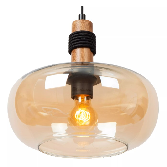 4j0Fft7LZrazTQ Pendelleuchte ILONA Glas 1xE27 dimmbar