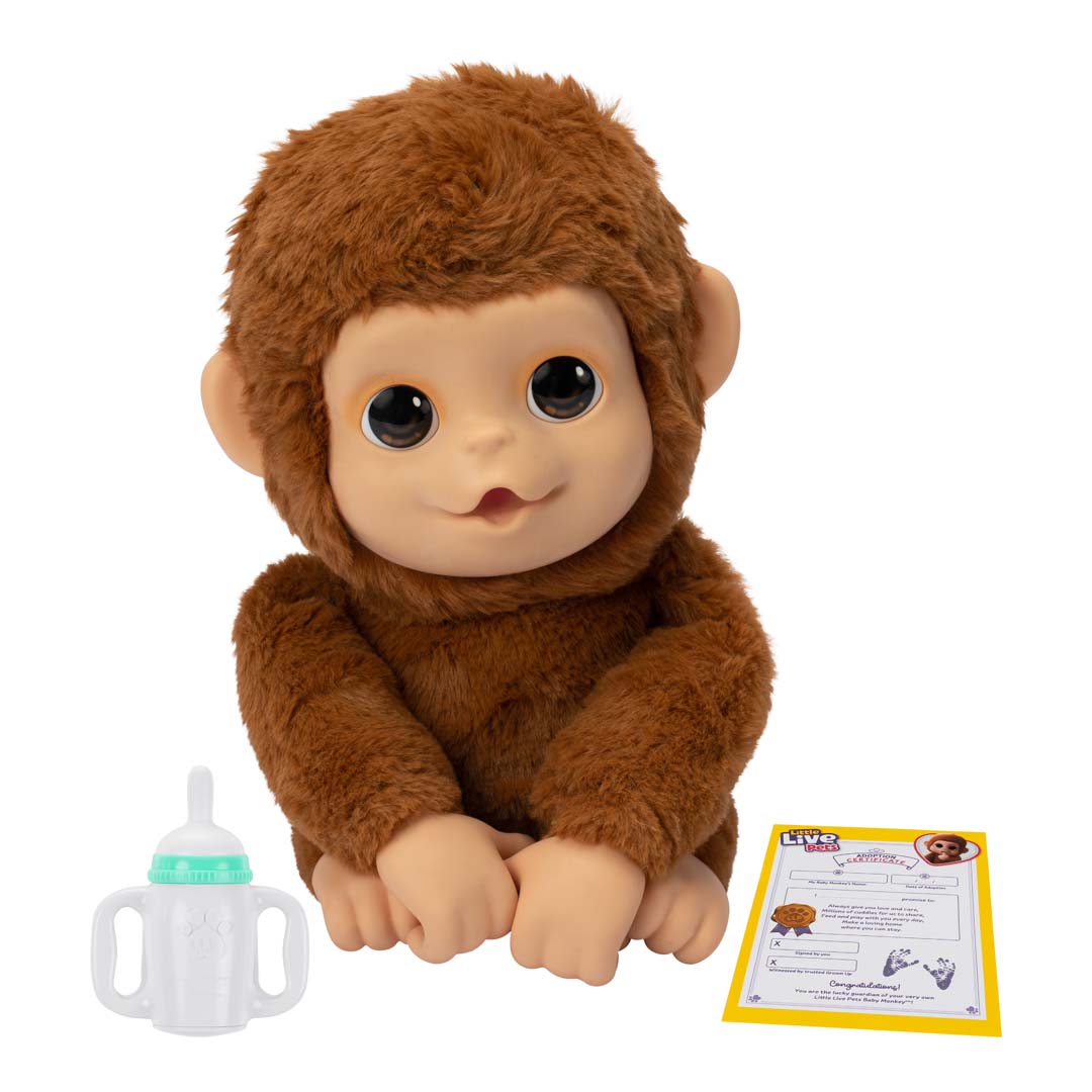 Interaktives Little Live Pets Mama Surprise MEIN KLEINER AFFE MANGO 18x18x29,5cm