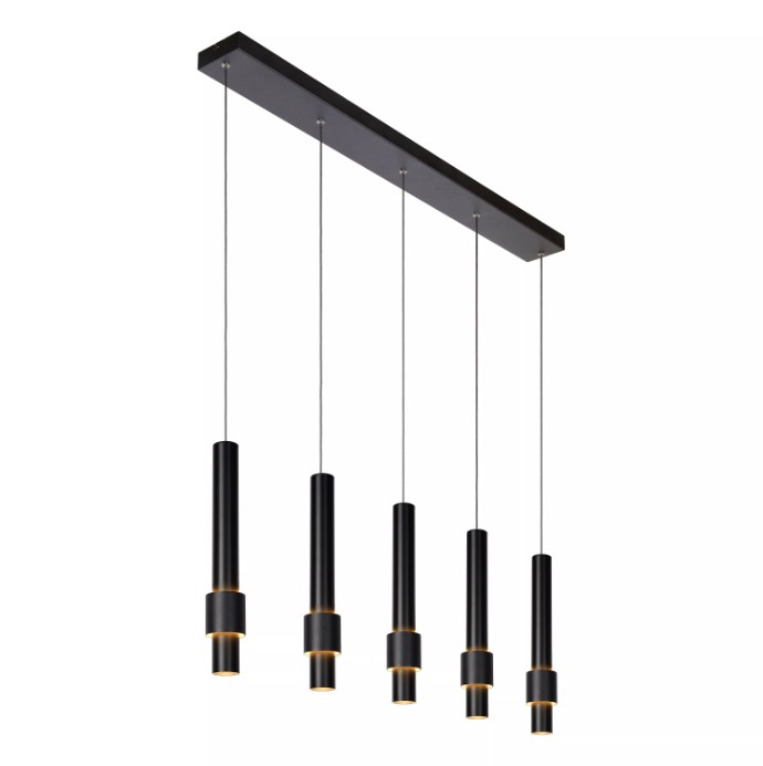 7Y5V8W3P8XAUwH Pendelleuchte MARGARY Aluminium 5x4,2W 460lm 2700K Warmweiß 103x8x169cm
