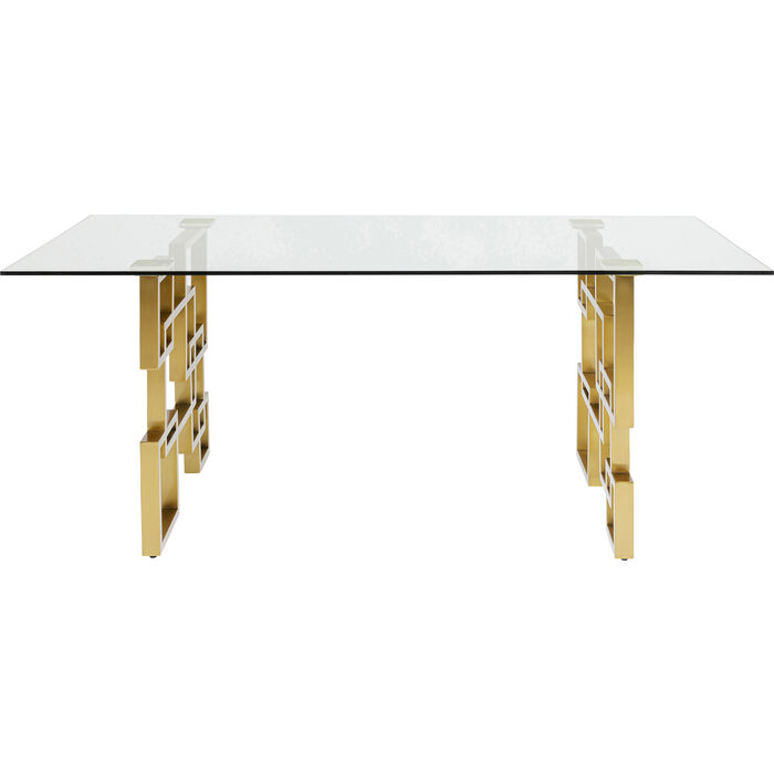 1mtZgYeuaSGAdd Tisch BOULEVARD ESG-Sicherheitsglas Gold 75x100x200cm