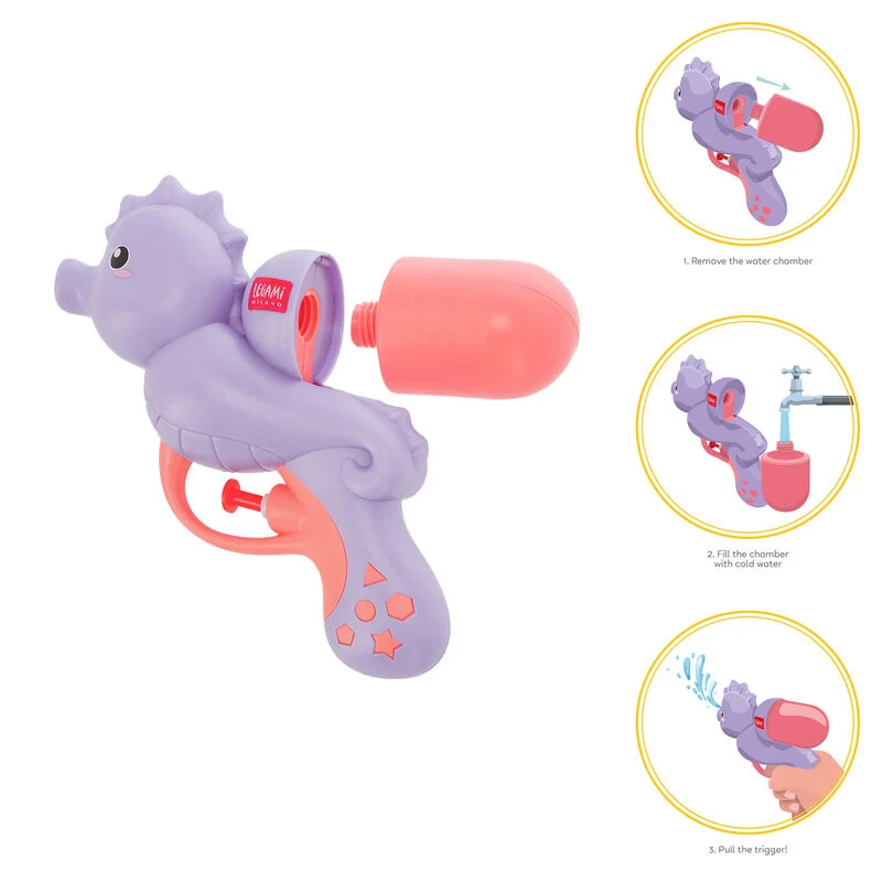 Wasserpistole SEAHORSE 13,5x13,5x5,2cm