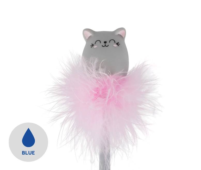 3uf1vm4maKw4kU Leuchtender Kugelschreiber - Writing is Magic Meow Katze Kitty