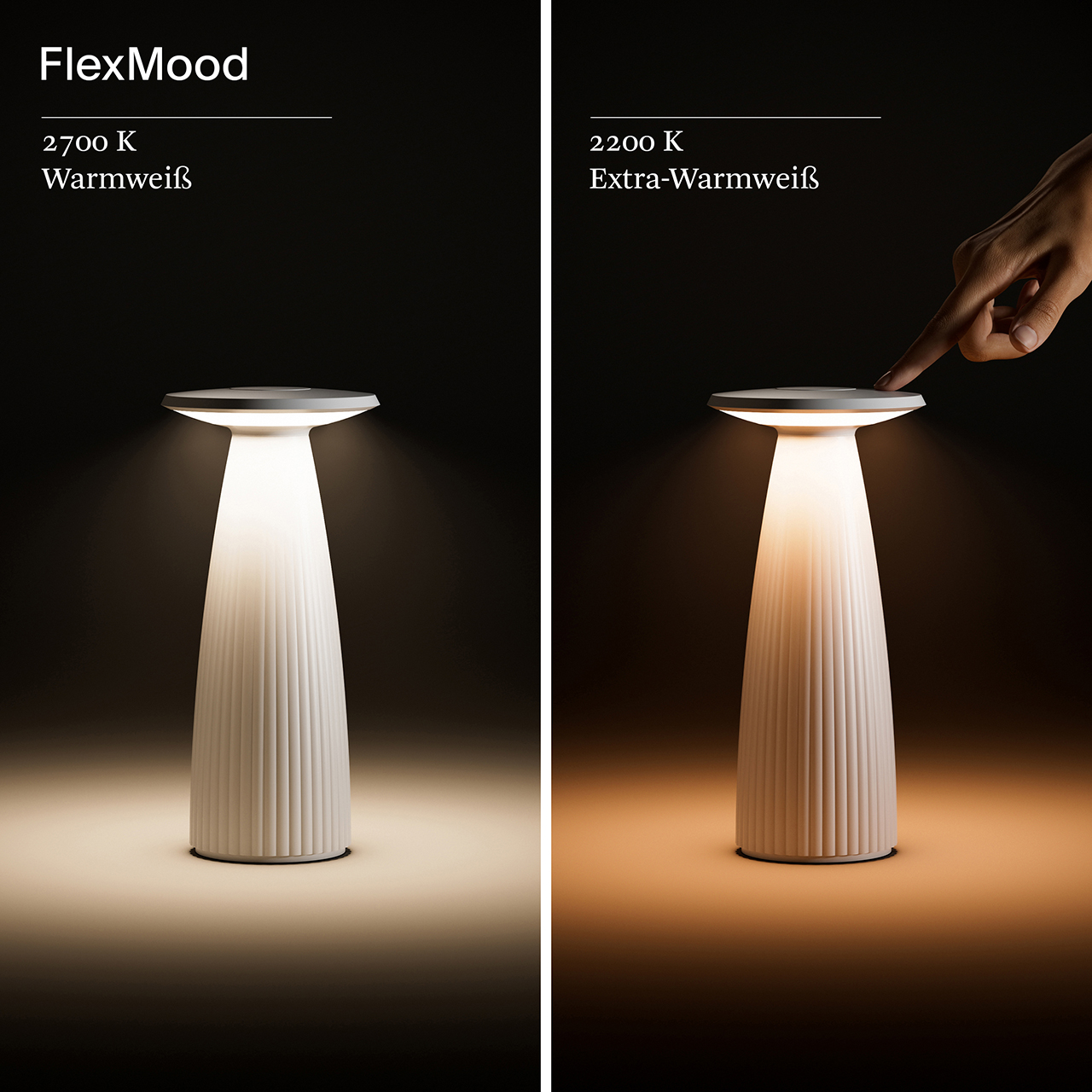 LED Akku-Tischleuchte NUFLAIR Aluminium Salbeigrün 2,2W 170lm 2200K/2700K Flex Dim IP54 5,8x5,8x24cm LED Akku-Tischleuchte NUFLAIR Aluminium Salbeigrün 2,2W 170lm 2200K/2700K Flex Dim IP54 5,8x5,8x24cm