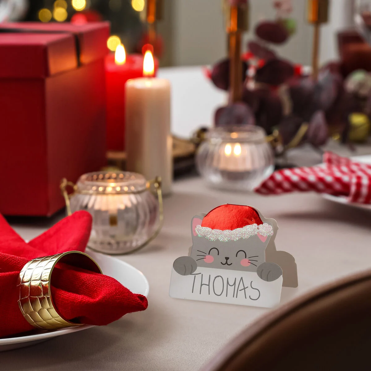 Platzkarten WEIHNACHTEN 12-er Set