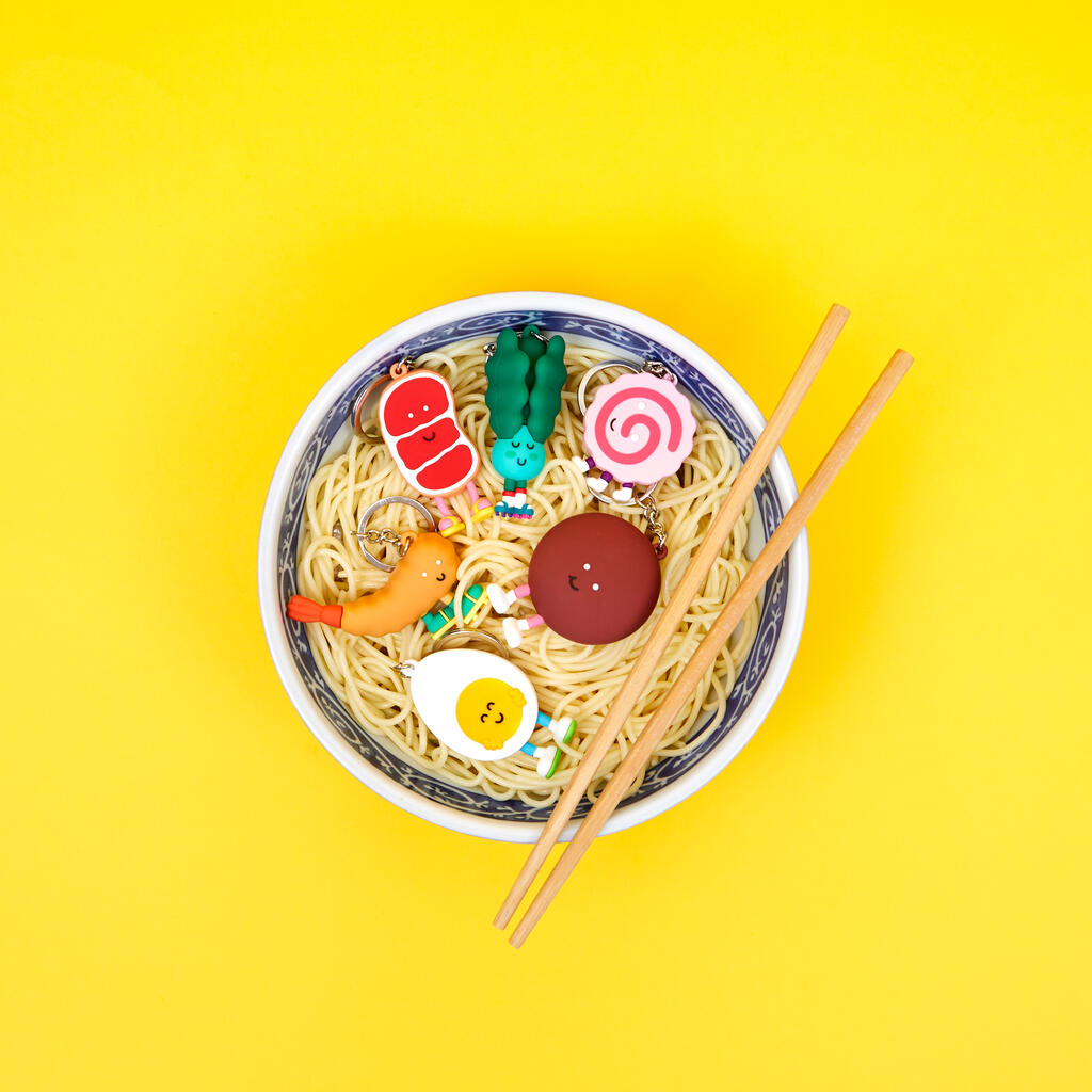 Schlüsselanhänger RAMEN von Brosmind x Balvi 2,6x6,8x14,6cm