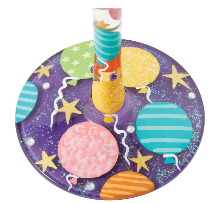 Weinglas BIRTHDAY GIRL by Lolita handbemalt Unikat 22,5x8,5x8,5cm