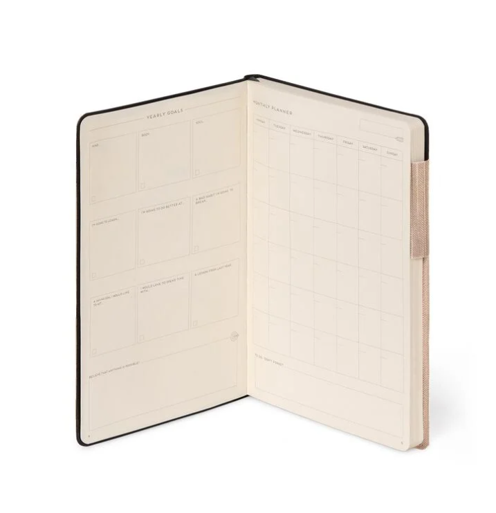 4XP464EDLfirDn Liniertes Notizbuch - Medium - My Notebook 13x21cm 192 nummerierte Seiten Rosé Gold