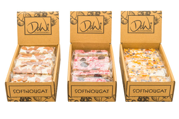 Soft Nougat Stick Mandeln und Haselnusscreme 50g