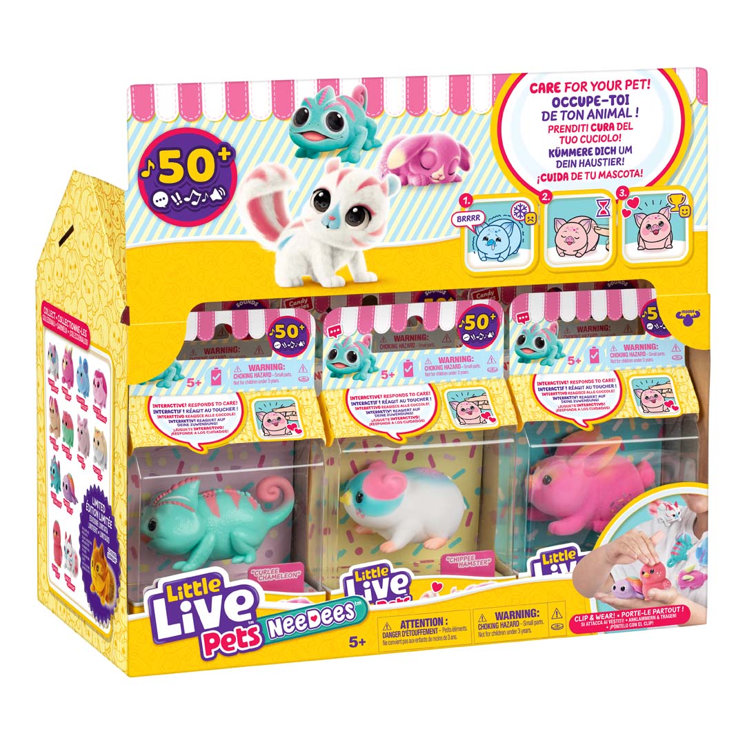 Interaktives Little Live Pets NEEDEES Einzelpack S2 17,7x10,9x5,5cm