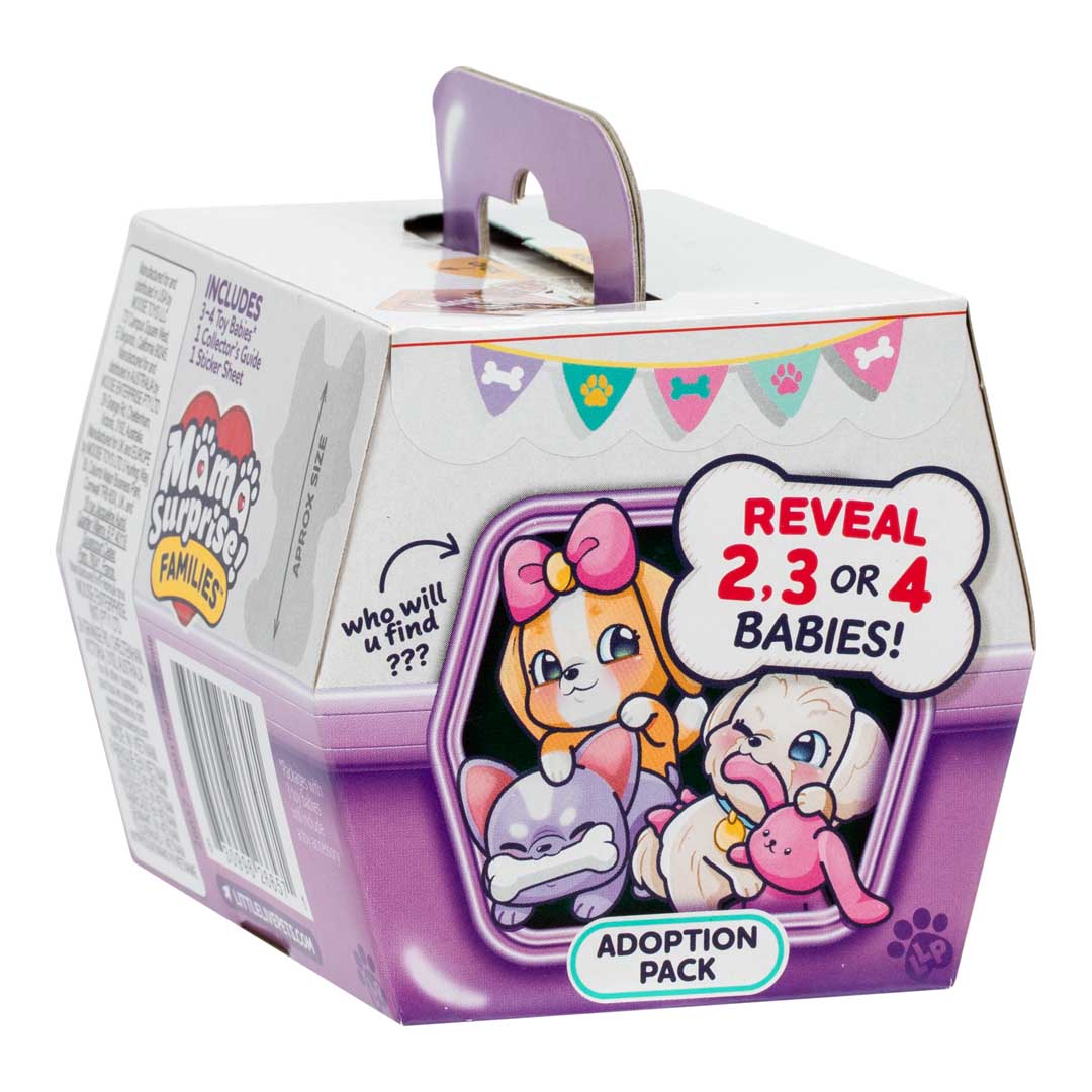 Little Live Pets: Mama Surprise Families PUPPY ADOPTION S1 7,3x8x8,5cm