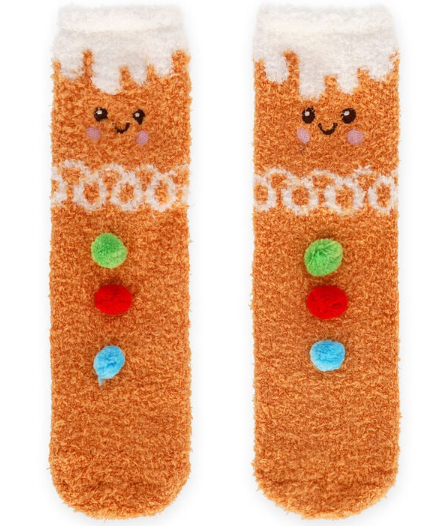 Non Slip Socks - It's a Match Kids - Lebkuchen